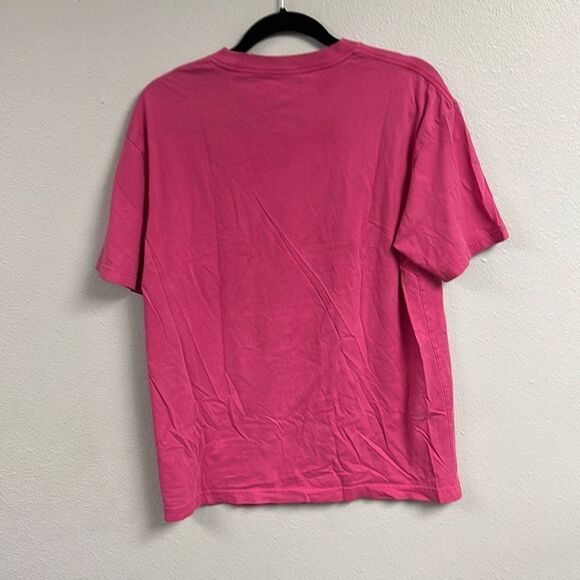 Disney Shanghai Women's Minie Mouse Graphic Print Short Sleeve Shirt Pink Large - Picture 4 of 6